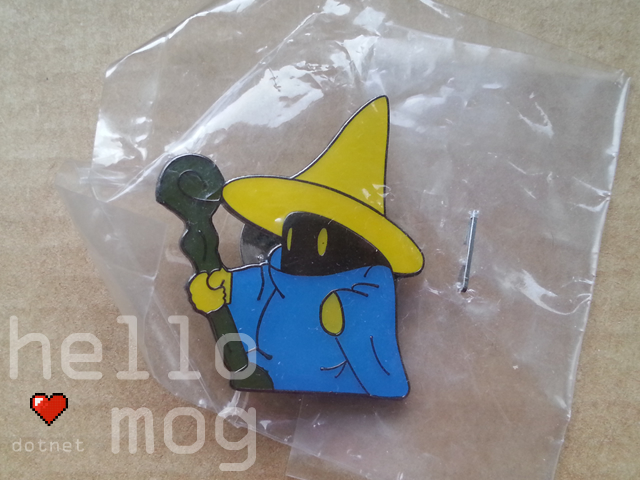 Final Fantasy Black Mage Pin