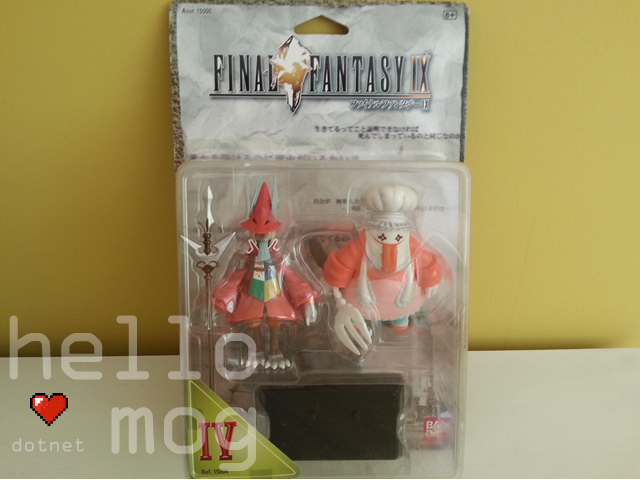Final Fantasy IX Freya and Quina Bandai Figures