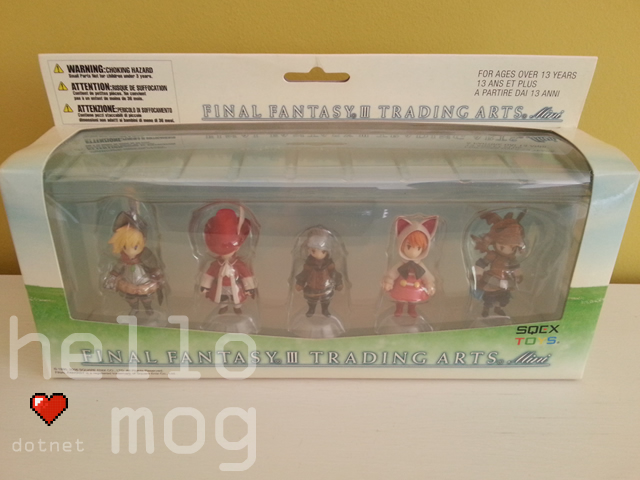 Final Fantasy III Trading Arts Mini Figures Box Set