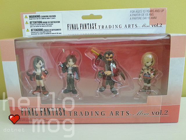 Final Fantasy Trading Arts Mini Figures Vol. 2 Box Set