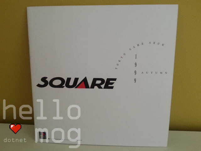 Tokyo Game Show 1999 Square Japanese Brochure