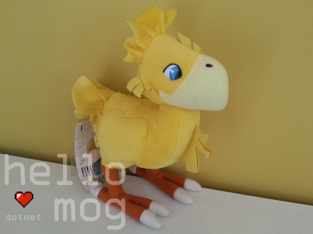 Final Fantasy VII Yellow Chocobo Plush